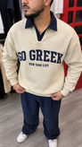 پولوشرت دورس سه نخ پنبه گرم بالا GO GREEK